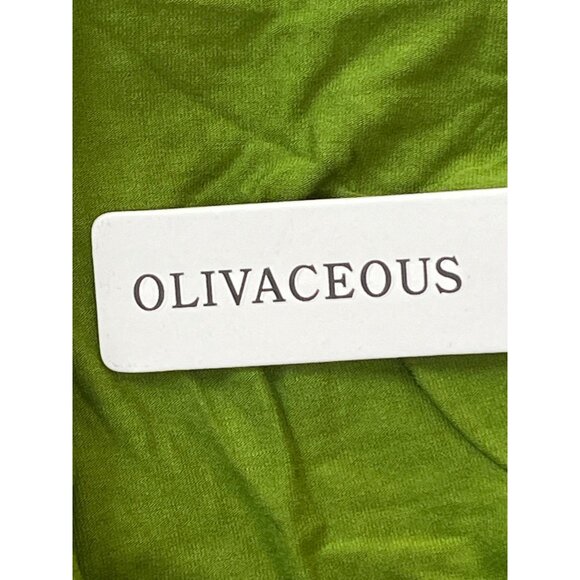 Oliveaceous Martini Olive Long‎ Sleeve Top, Medium - Picture 13 of 14